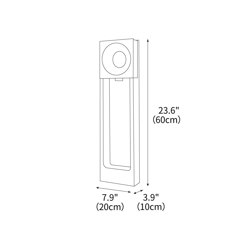 Molde Garden Outdoor Light 7.9' | Kalsten