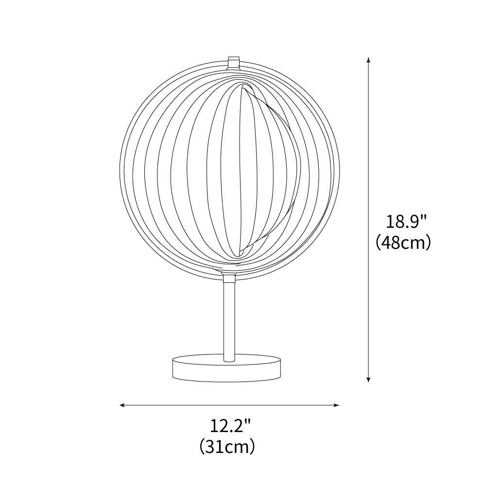 Moon Echo Table Lamp 12.2' | Kalsten
