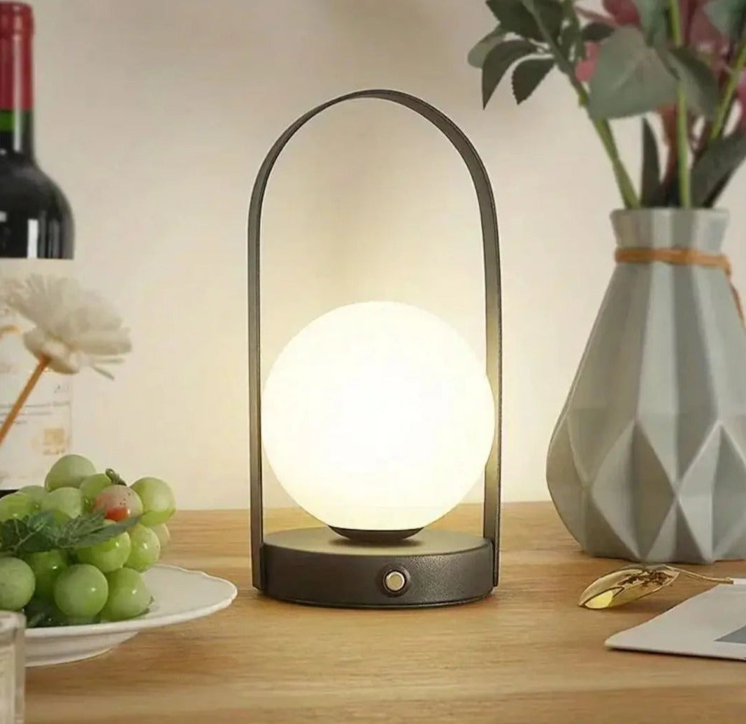 Stylish Portable LED Table Lamp with Touch Control and Rechargeable Battery Kalsten