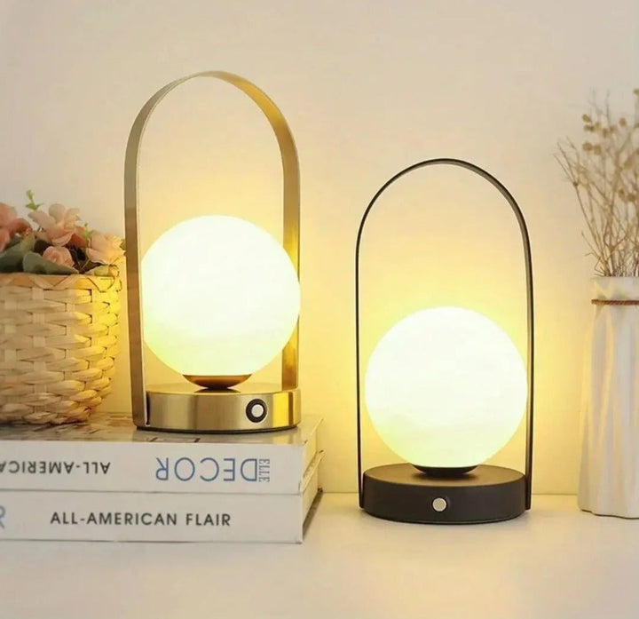 Stylish Portable LED Table Lamp with Touch Control and Rechargeable Battery Kalsten