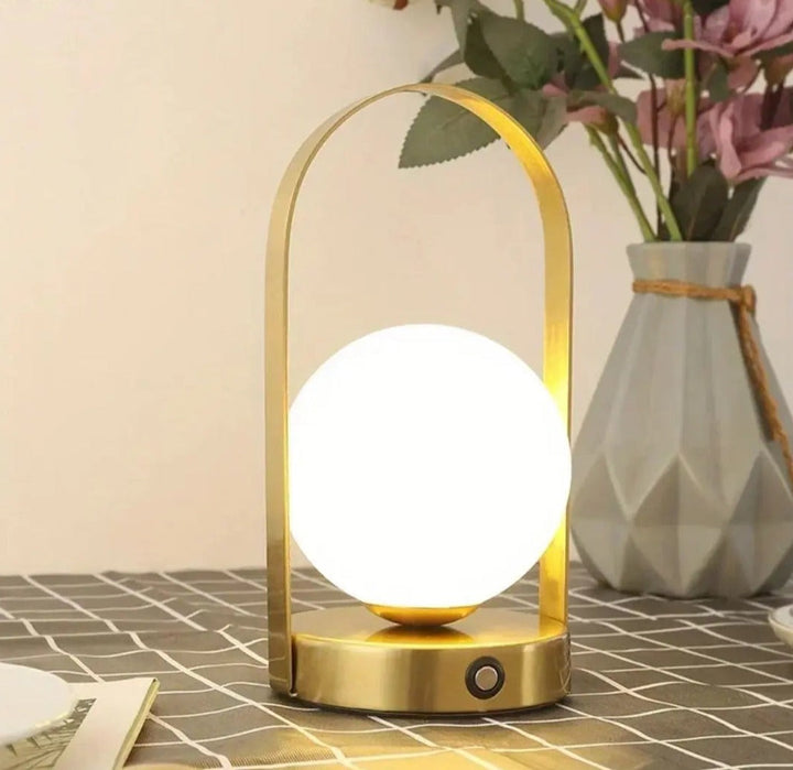 Stylish Portable LED Table Lamp with Touch Control and Rechargeable Battery Kalsten