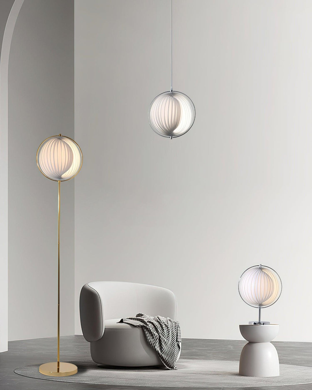 Moon Echo Table Lamp 12.2' | Kalsten