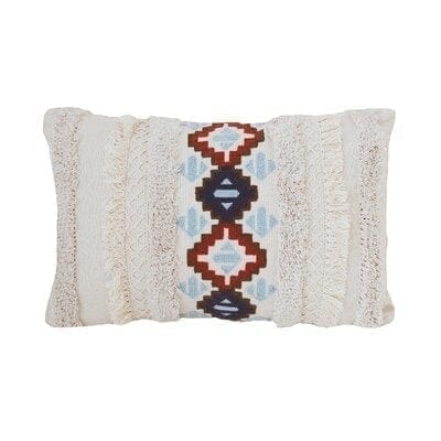 Morocco Tufting Ivory Pillowcase | Kalsten
