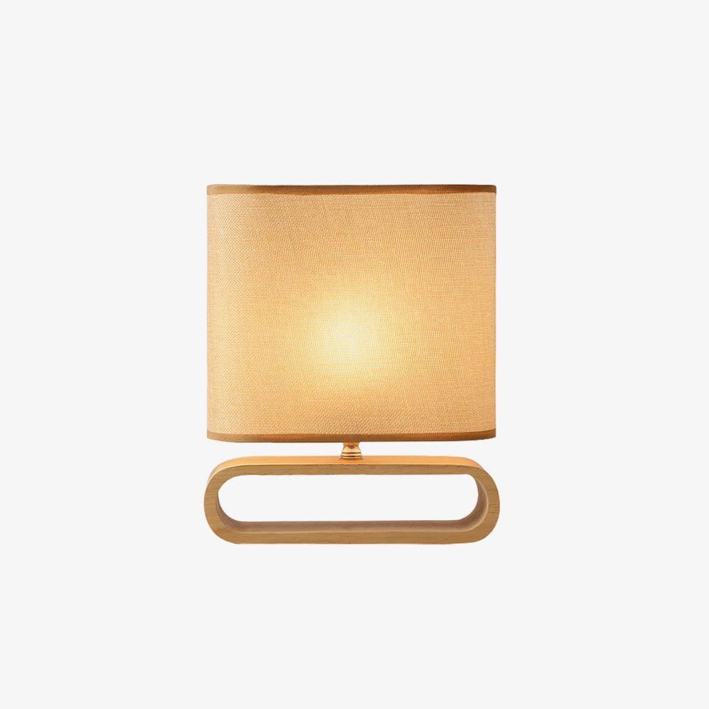 Moti Wood Side table lamp Table Lamp | Kalsten