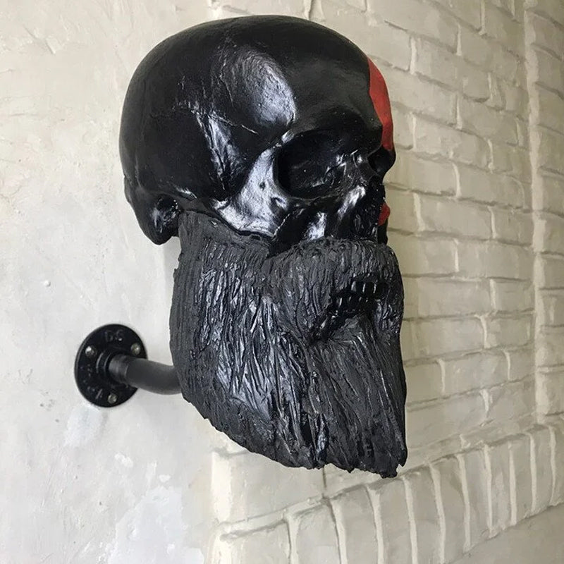 Skull Motorcycle Helmet Holder | Kalsten