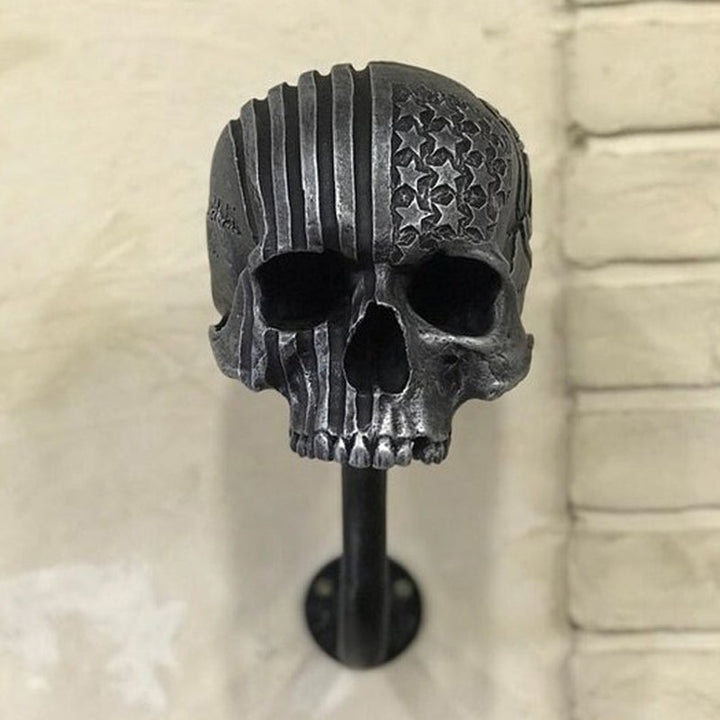 Skull Motorcycle Helmet Holder | Kalsten