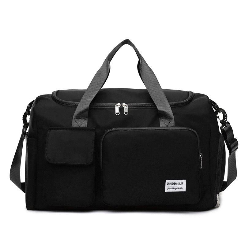 Kalsten | Traventix Travel Bag with Multiple Compartments | Waterproof & Lightweight | Sports, Fitness & Weekend Bag for Men & Women