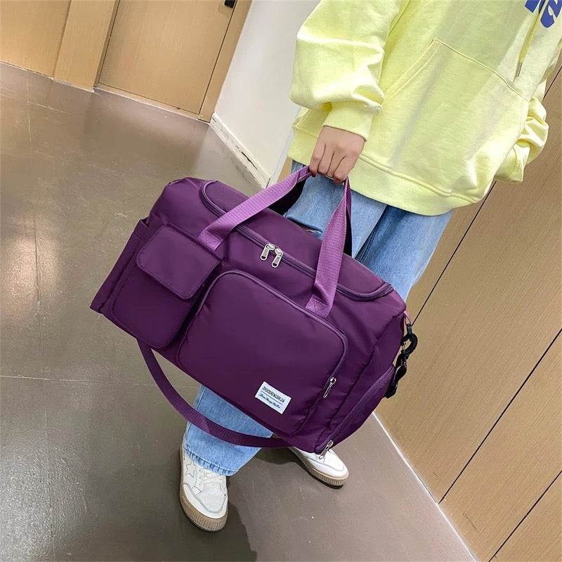Kalsten | Multi-Pocket Travel Bag, Sports and Gym Duffle with Separate Shoe Compartment