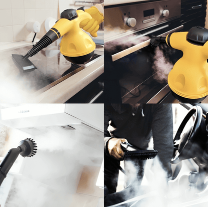 Skanto | Chemical-Free Steam Cleaner with 8 Attachments for Home, Clothes, and Windows
