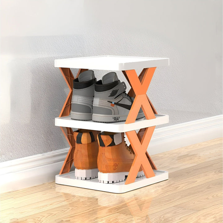Kalsten | FlexiStack Shoe Rack – Foldable Multiple Shoe Organizer for Small Spaces