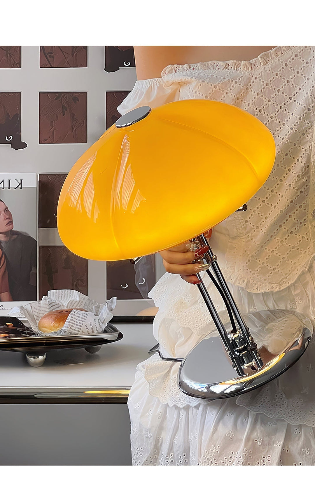Mushroom Bauhaus Table Lamp | Kalsten
