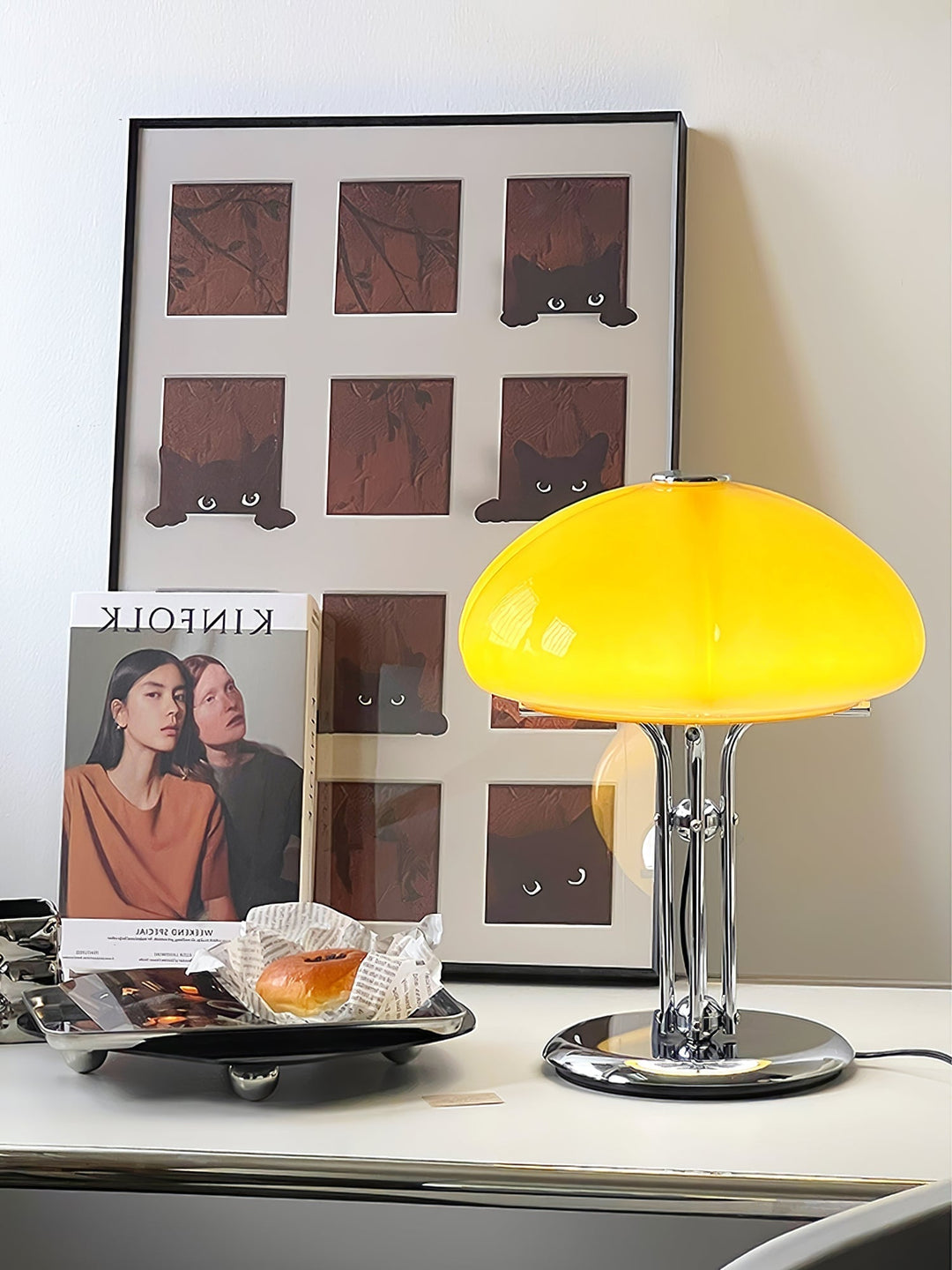 Mushroom Bauhaus Table Lamp | Kalsten