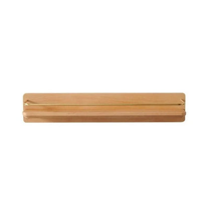 Skanto | Bamboo Wall Shelf with Hooks & Storage
