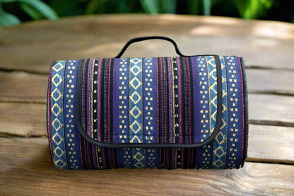 BowLift | Waterproof picnic mat in ethnic style for camping & outdoor comfort