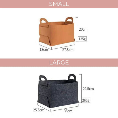 Skanto | New York Felt Storage Baskets