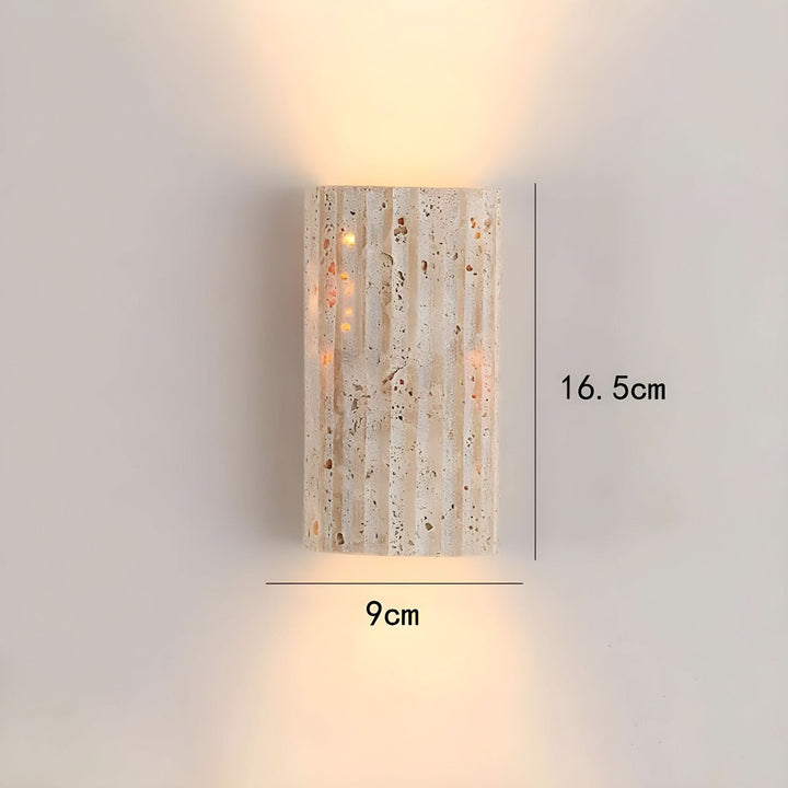 Kalsten | Natural Stone LED Wall Sconce Light
