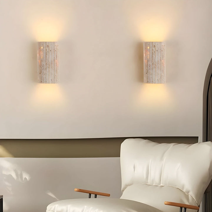 Kalsten | Natural Stone LED Wall Sconce Light
