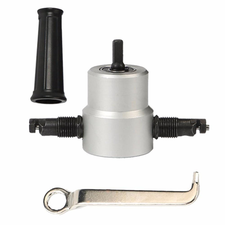 Double Head Sheet Metal Nibbler Drill Attachment | Kalsten