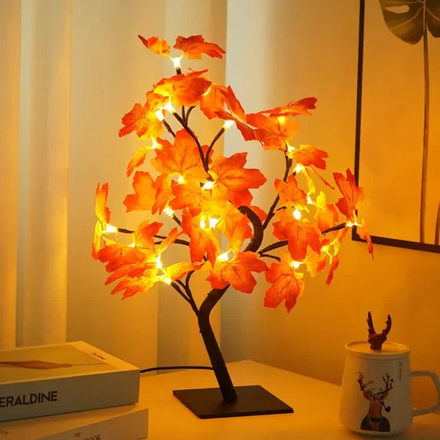 LED Tree Table Lamp – Romantic Decorative Light, Warm Light, Perfect for Living Room and Bedroom | Kalsten