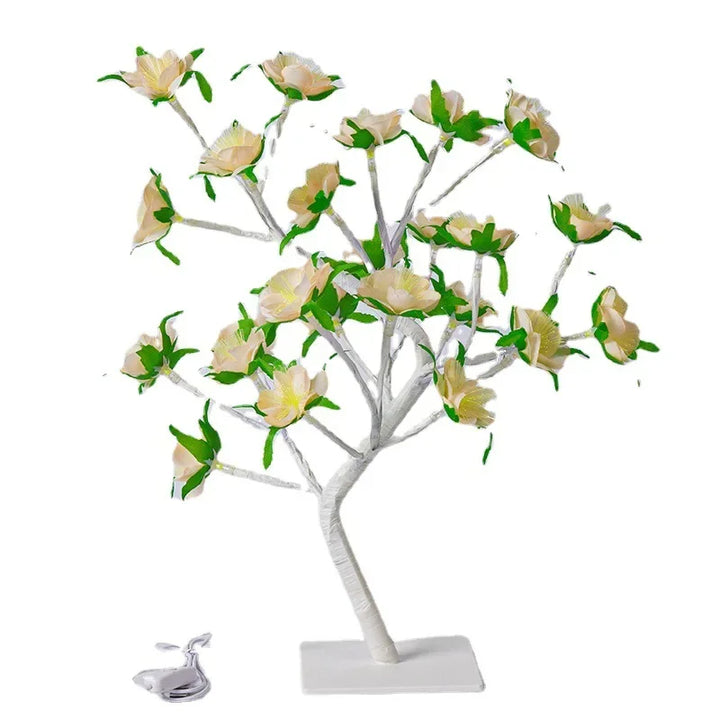 LED Tree Table Lamp – Romantic Decorative Light, Warm Light, Perfect for Living Room and Bedroom | Kalsten