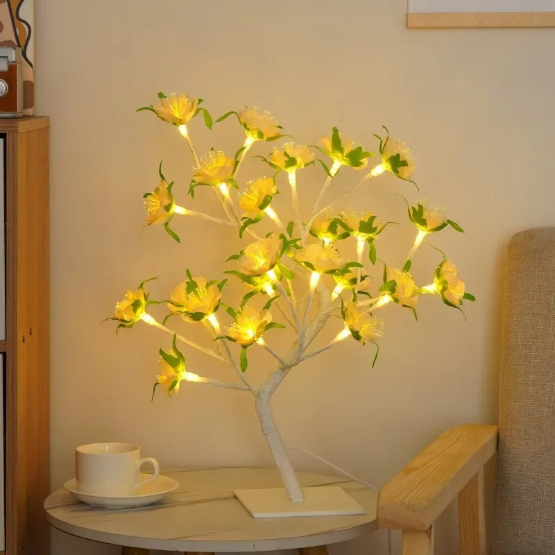 LED Tree Table Lamp – Romantic Decorative Light, Warm Light, Perfect for Living Room and Bedroom | Kalsten