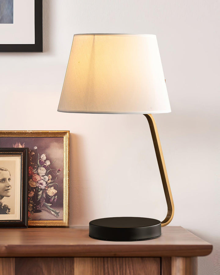 Noir Arc Table Lamp 10.6' | Kalsten