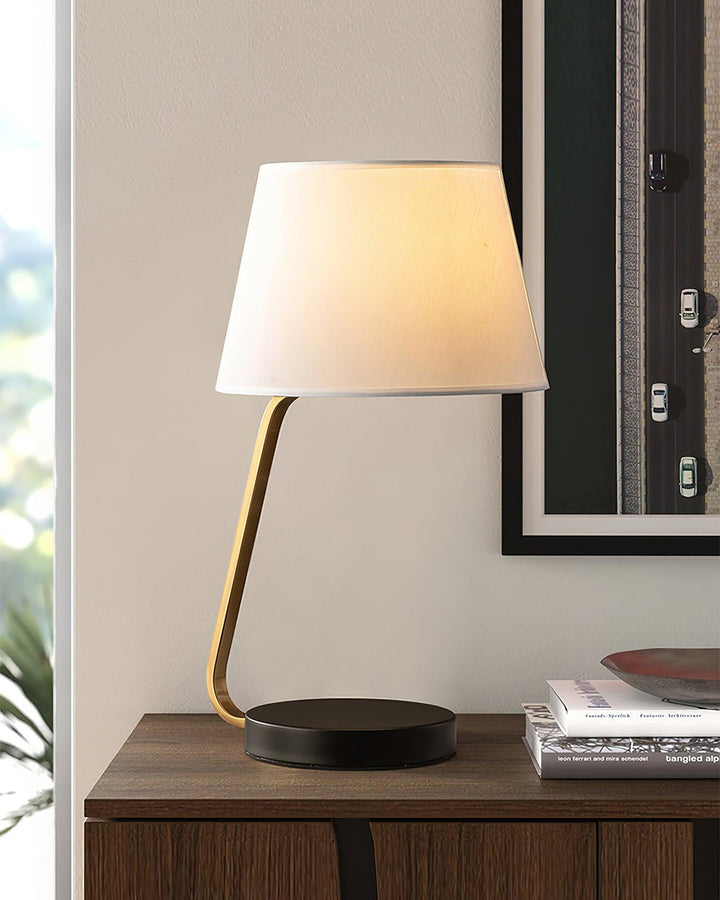 Noir Arc Table Lamp 10.6' | Kalsten