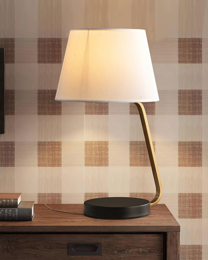 Noir Arc Table Lamp 10.6' | Kalsten