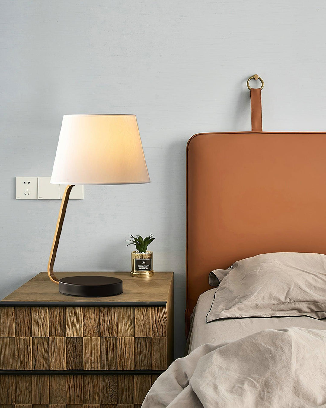 Noir Arc Table Lamp 10.6' | Kalsten