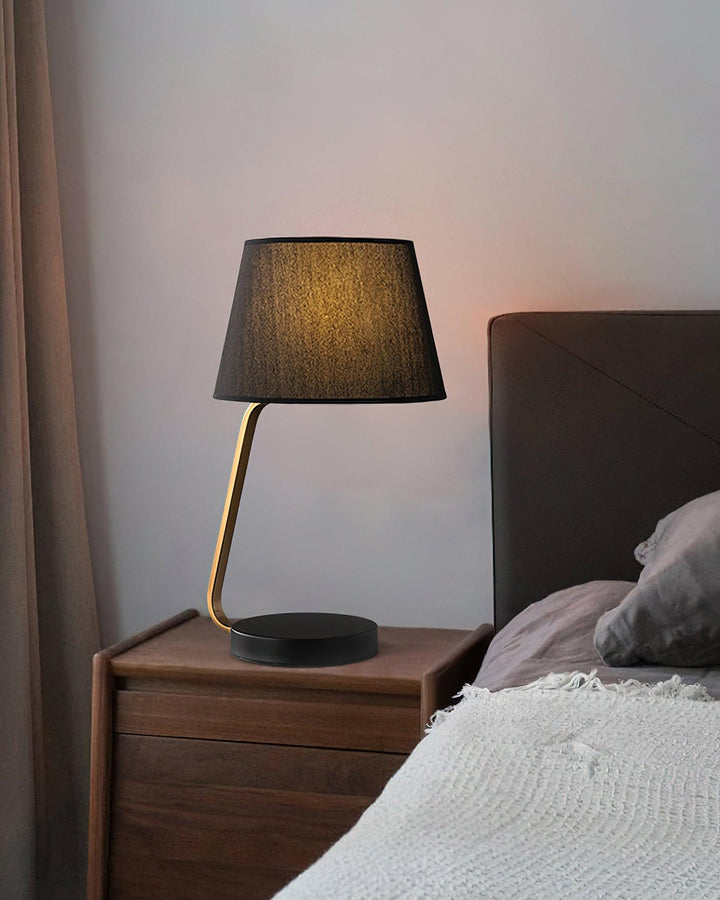 Noir Arc Table Lamp 10.6' | Kalsten