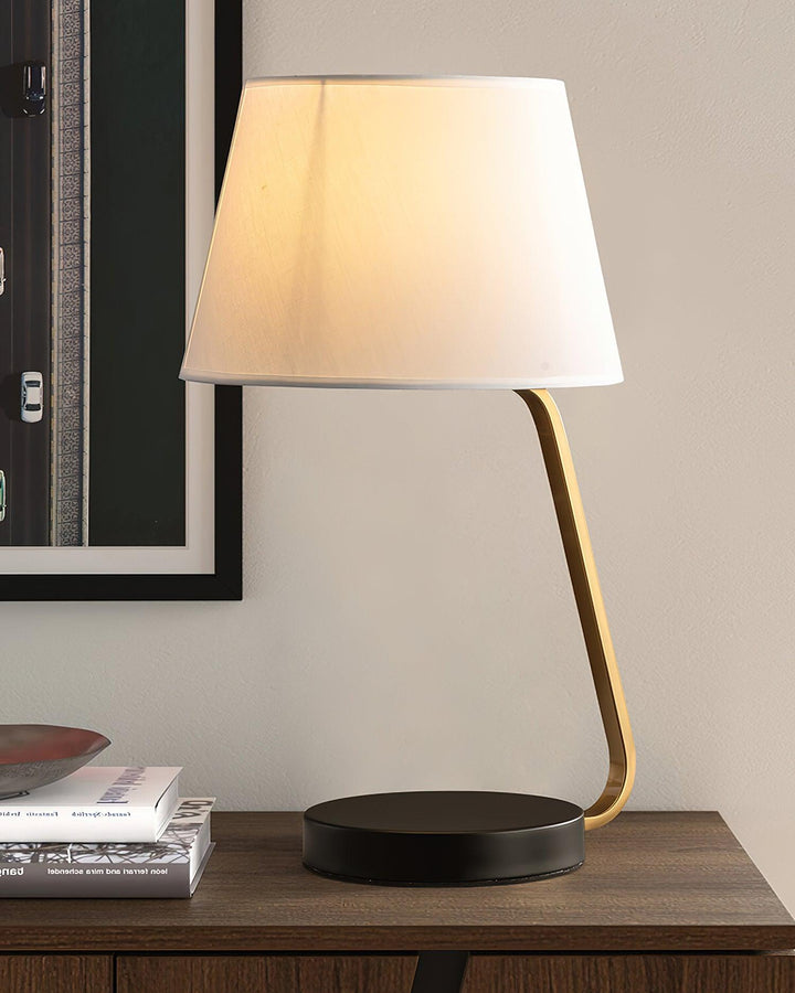 Noir Arc Table Lamp 10.6' | Kalsten