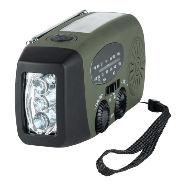 NoodRadio PowerSafe Mini – Compact emergency radio with flashlight and power bank | Kalsten