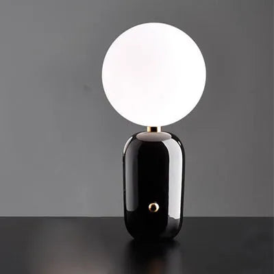 Scandinavian Luxury Table Lamp: WinterGlo Lighting with Style Kalsten