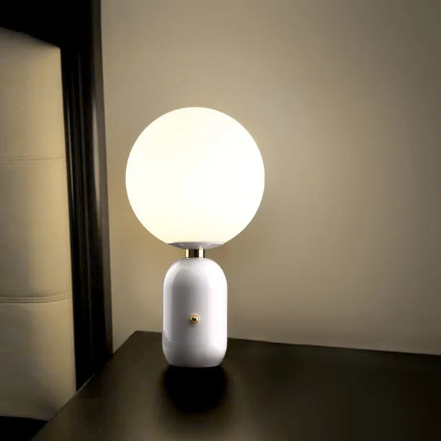 Scandinavian Luxury Table Lamp: WinterGlo Lighting with Style Kalsten