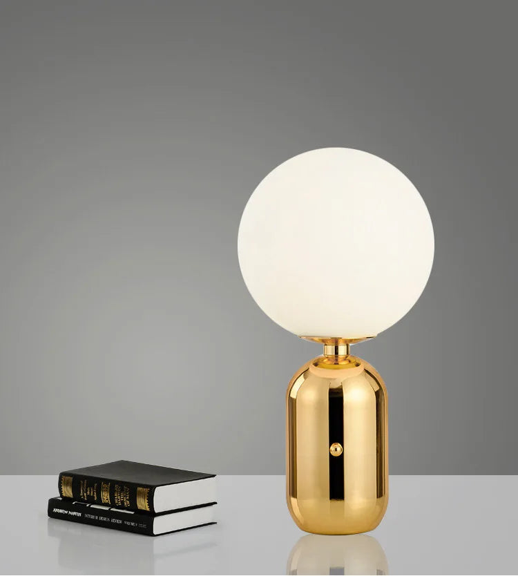 Scandinavian Luxury Table Lamp: WinterGlo Lighting with Style Kalsten