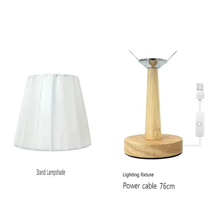 Modern Dimmable LED Table Lamp - for Bedroom and Living Room Kalsten