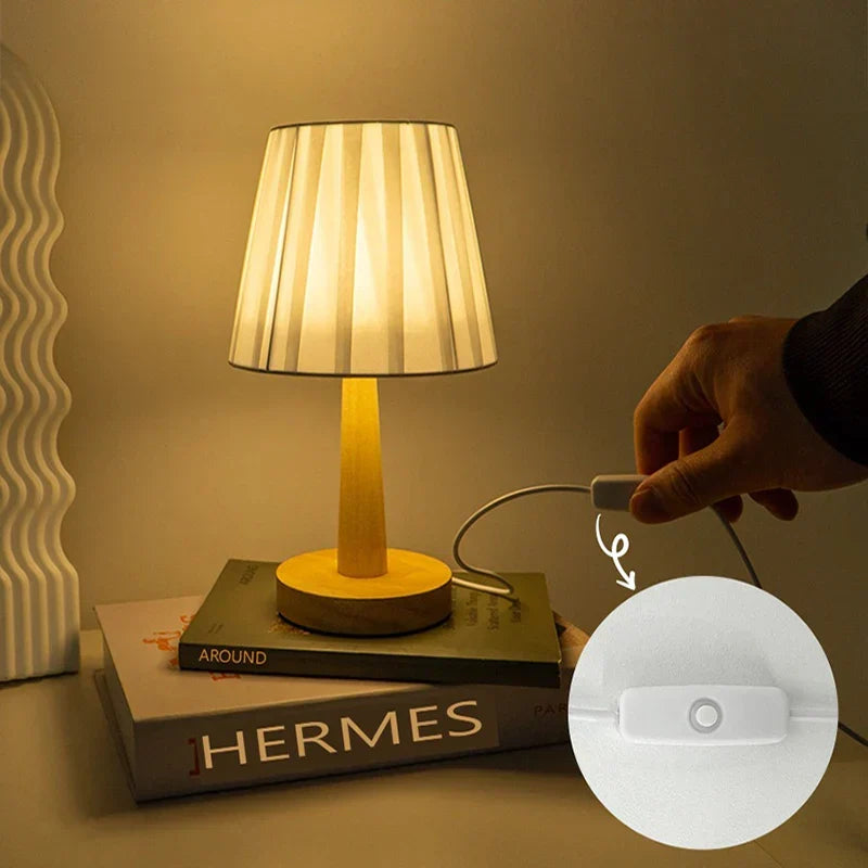 Modern Dimmable LED Table Lamp - for Bedroom and Living Room Kalsten