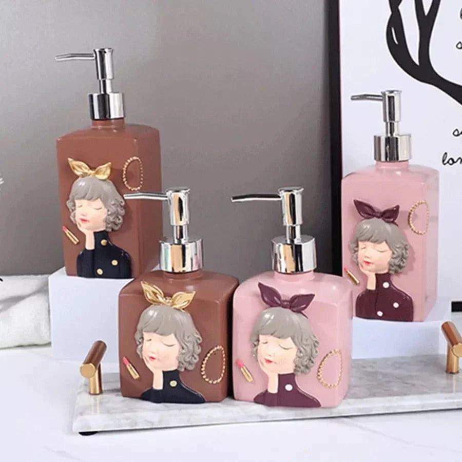 Nordic Girl Soap Dispenser Skanto