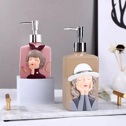 Nordic Girl Soap Dispenser Skanto