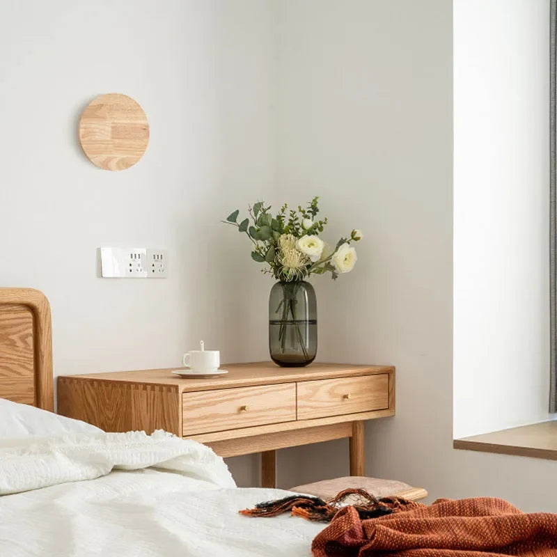 LuxeRadiant – Scandinavian Wooden Wall Lamp | Kalsten