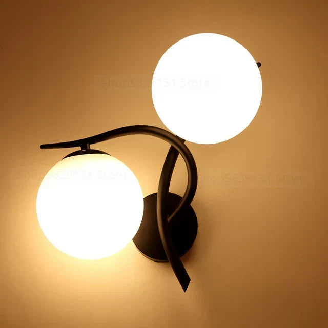 Modern Scandinavian Wall Light made of Iron – Minimalist LED Wall Lamp for Living Room & Bedroom | Kalsten