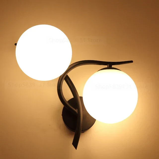 Modern Scandinavian Wall Light made of Iron – Minimalist LED Wall Lamp for Living Room & Bedroom | Kalsten