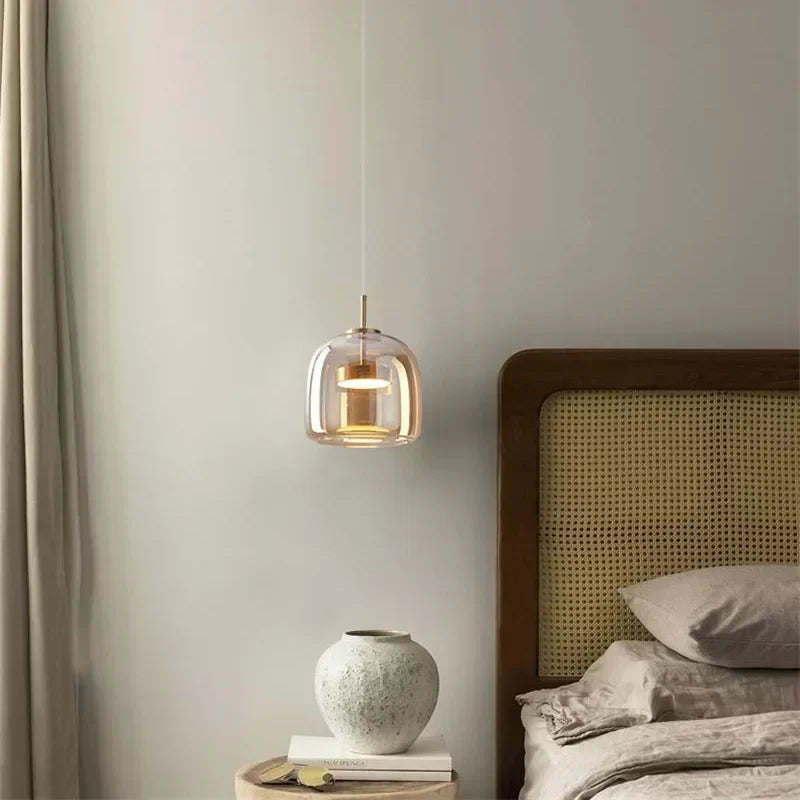 Kalsten | CrystalGlow Pendant Light - elegant pendant light made of clear glass