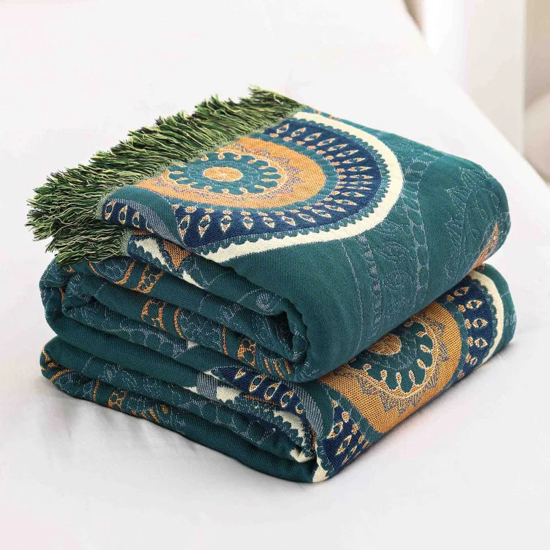 Paloma™ Boho Luxe Rug with Playful Fringes Kalsten