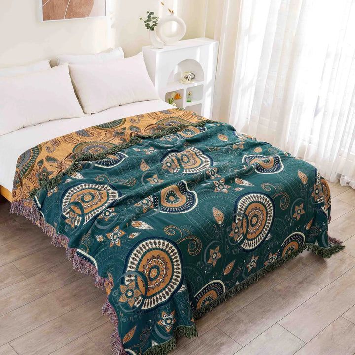 Paloma™ Boho Luxe Rug with Playful Fringes Kalsten