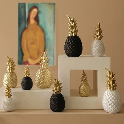 Golden Pineapple Home Decor