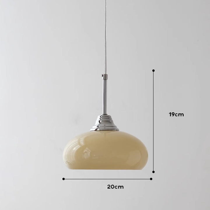 Nordic Bauhaus Small Glass Pendant Light | Kalsten