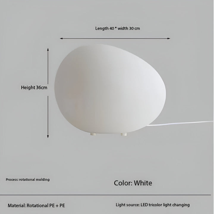 Round Metal Table Lamp in Scandinavian Design | Kalsten