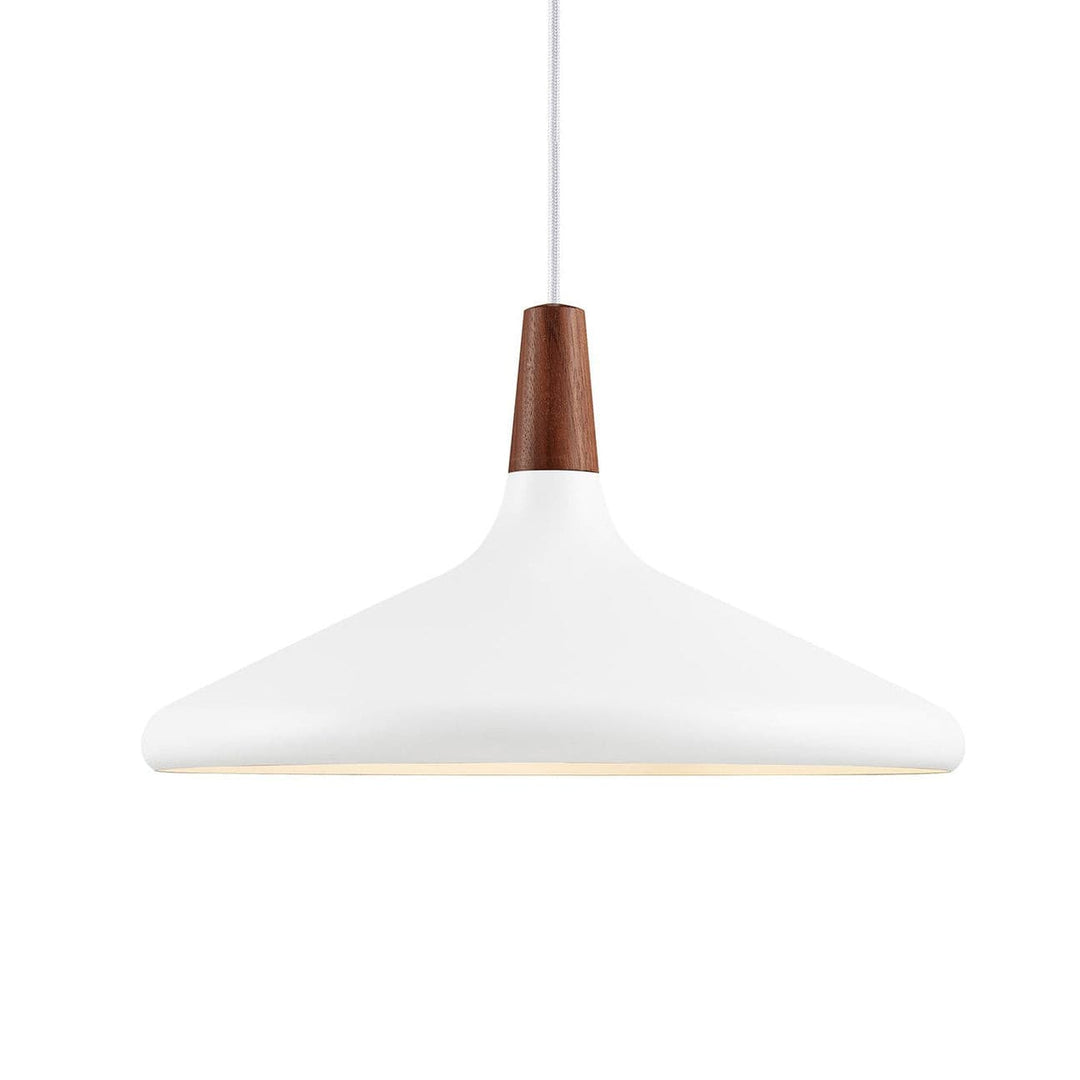 Pendant Light Iron Wood 10.6 in Adjustable Indoor Ceiling Lamp White Black Silver Rose Gold Grey Modern Dining Room Kitchen Island Lighting | Kalsten