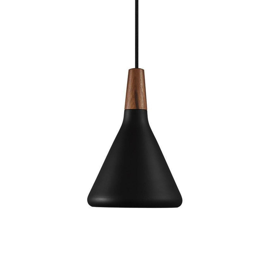 Pendant Light Iron Wood 10.6 in Adjustable Indoor Ceiling Lamp White Black Silver Rose Gold Grey Modern Dining Room Kitchen Island Lighting | Kalsten